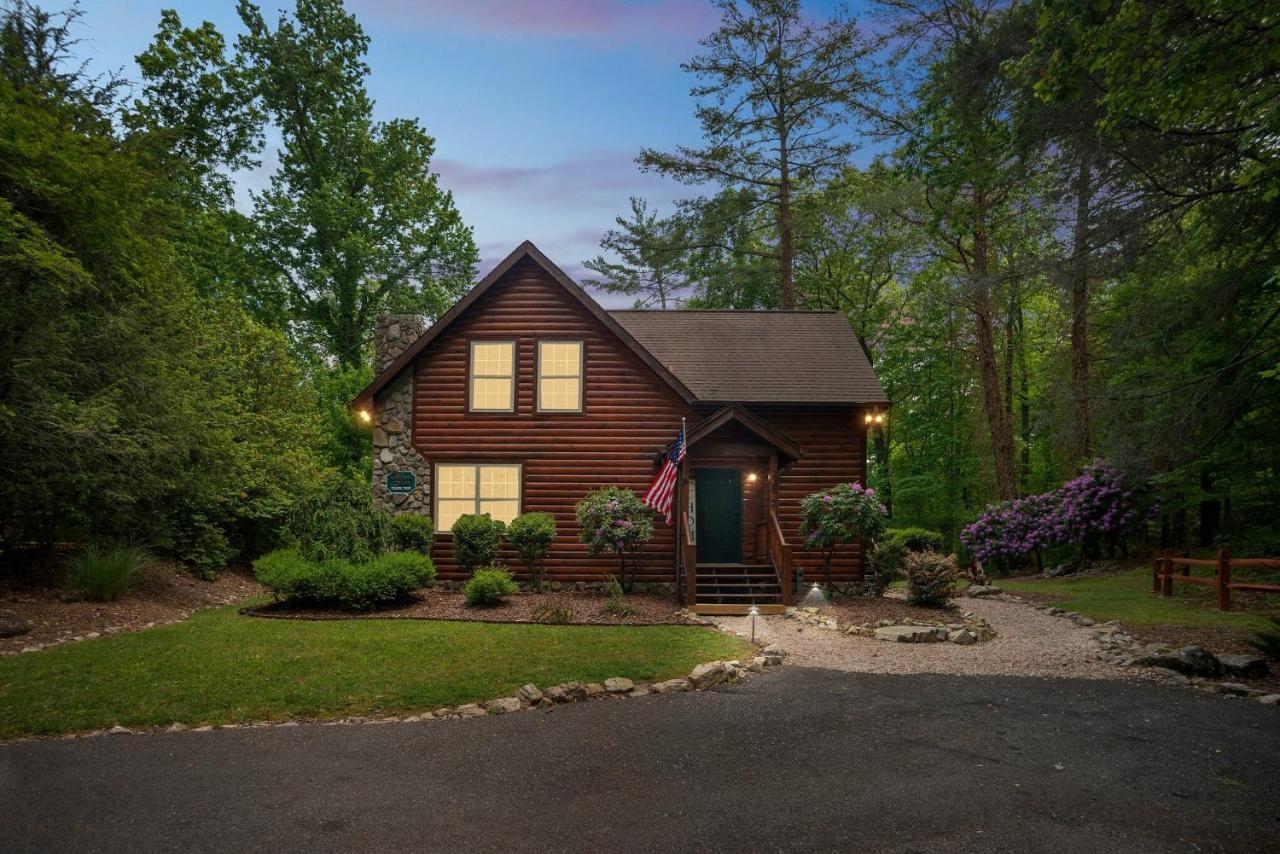 Tree Top Lodge - Gorgeous Lake Cabin With Hot Tub & Magnificent Views Of Forests And Mountains! Cabin Butler Exterior foto
