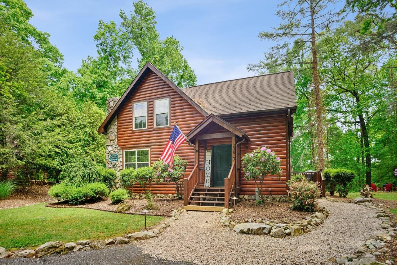 Tree Top Lodge - Gorgeous Lake Cabin With Hot Tub & Magnificent Views Of Forests And Mountains! Cabin Butler Exterior foto