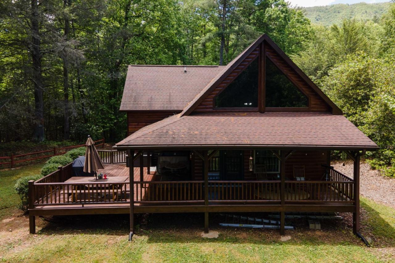 Tree Top Lodge - Gorgeous Lake Cabin With Hot Tub & Magnificent Views Of Forests And Mountains! Cabin Butler Exterior foto