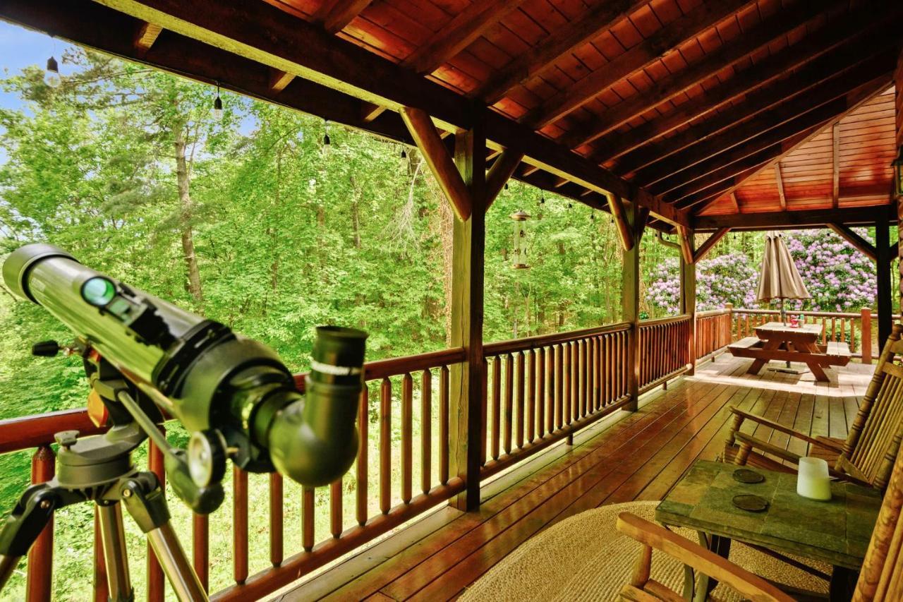 Tree Top Lodge - Gorgeous Lake Cabin With Hot Tub & Magnificent Views Of Forests And Mountains! Cabin Butler Exterior foto